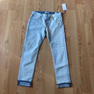 Denim jean 7 for all mankind size 25 light blue